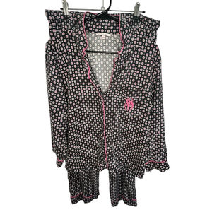 Victoria's Secret Geometric Pattern Long Sleeve Tow Piece Pajama Set